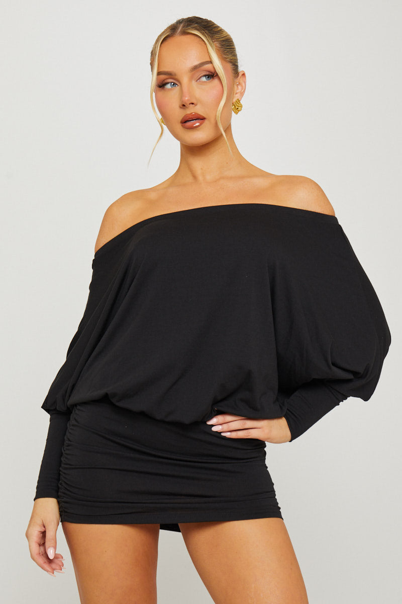 Élise Off-Shoulder Mini Dress
