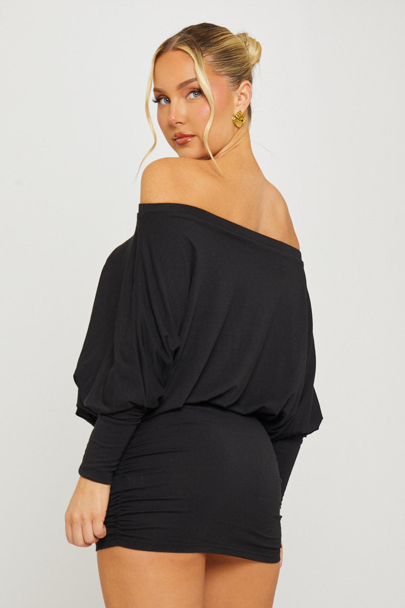 Élise Off-Shoulder Mini Dress