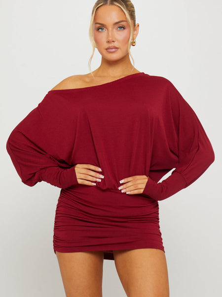 Élise Off-Shoulder Mini Dress