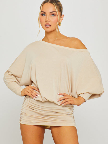 Élise Off-Shoulder Mini Dress