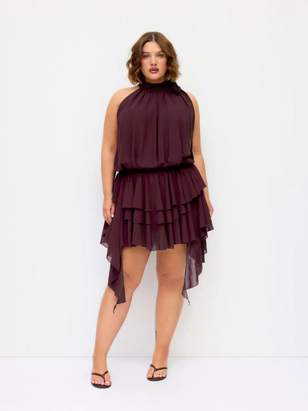 Celeste Chiffon Mini Dress