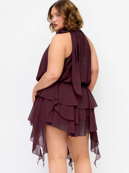 Celeste Chiffon Mini Dress