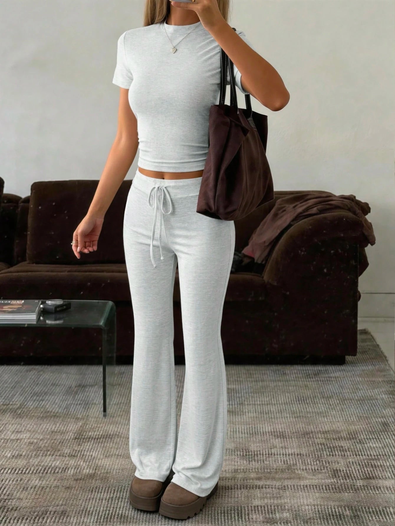 ENSEMBLE DE RENTRÉE DÉCONTRACTÉ STYLE Y2K