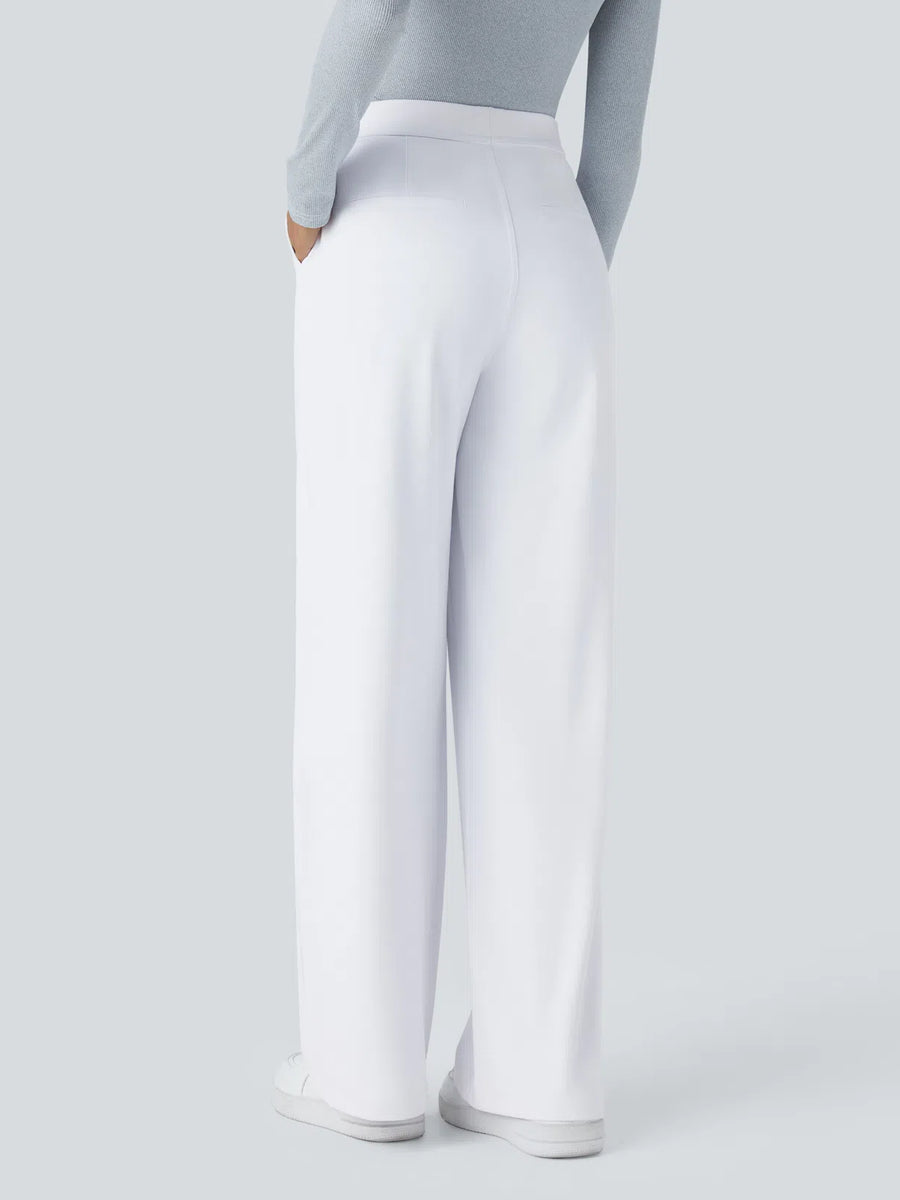 Halara Flex™ DayStretch High-Waisted Straight-Leg Suit Pants with Pockets