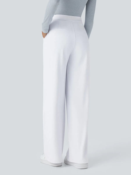 Halara Flex™ DayStretch High-Waisted Straight-Leg Suit Pants with Pockets