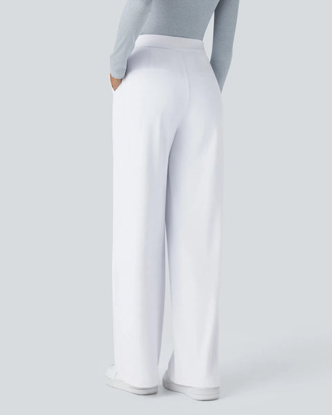 Halara Flex™ DayStretch High-Waisted Straight-Leg Suit Pants with Pockets