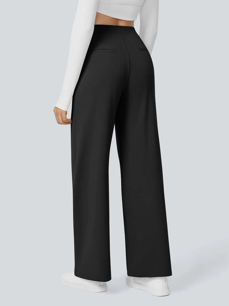 Halara Flex™ DayStretch High-Waisted Straight-Leg Suit Pants with Pockets