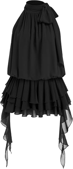 Celeste Chiffon Mini Dress