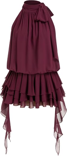 Celeste Chiffon Mini Dress