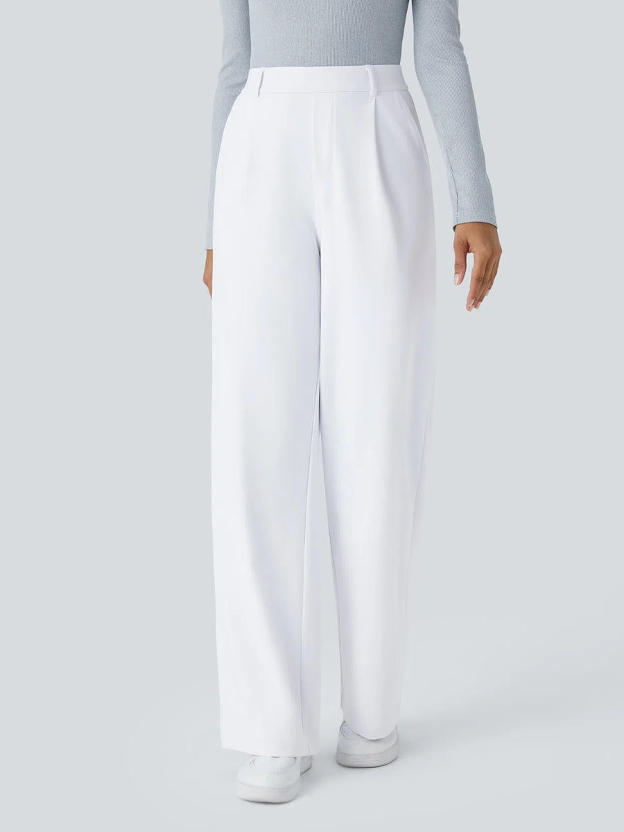 Halara Flex™ DayStretch High-Waisted Straight-Leg Suit Pants with Pockets