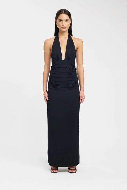 Halter Neck Maxi Dress