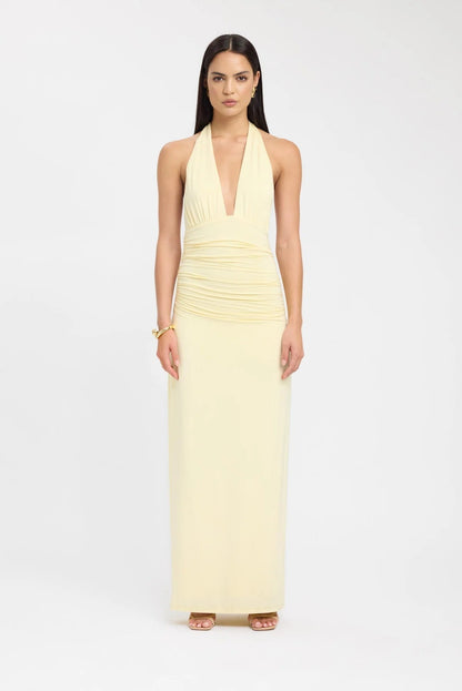 Halter Neck Maxi Dress