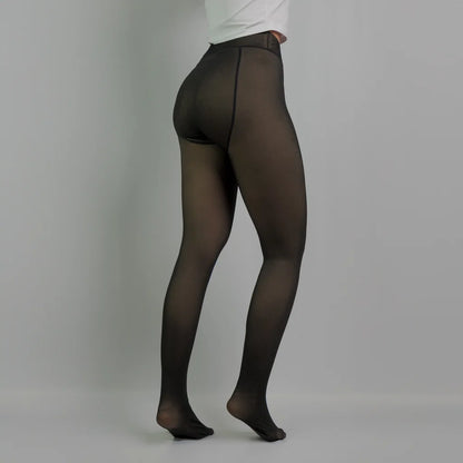 Collants en molleton transparent