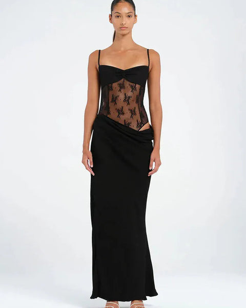 Black Envy Maxi Dress