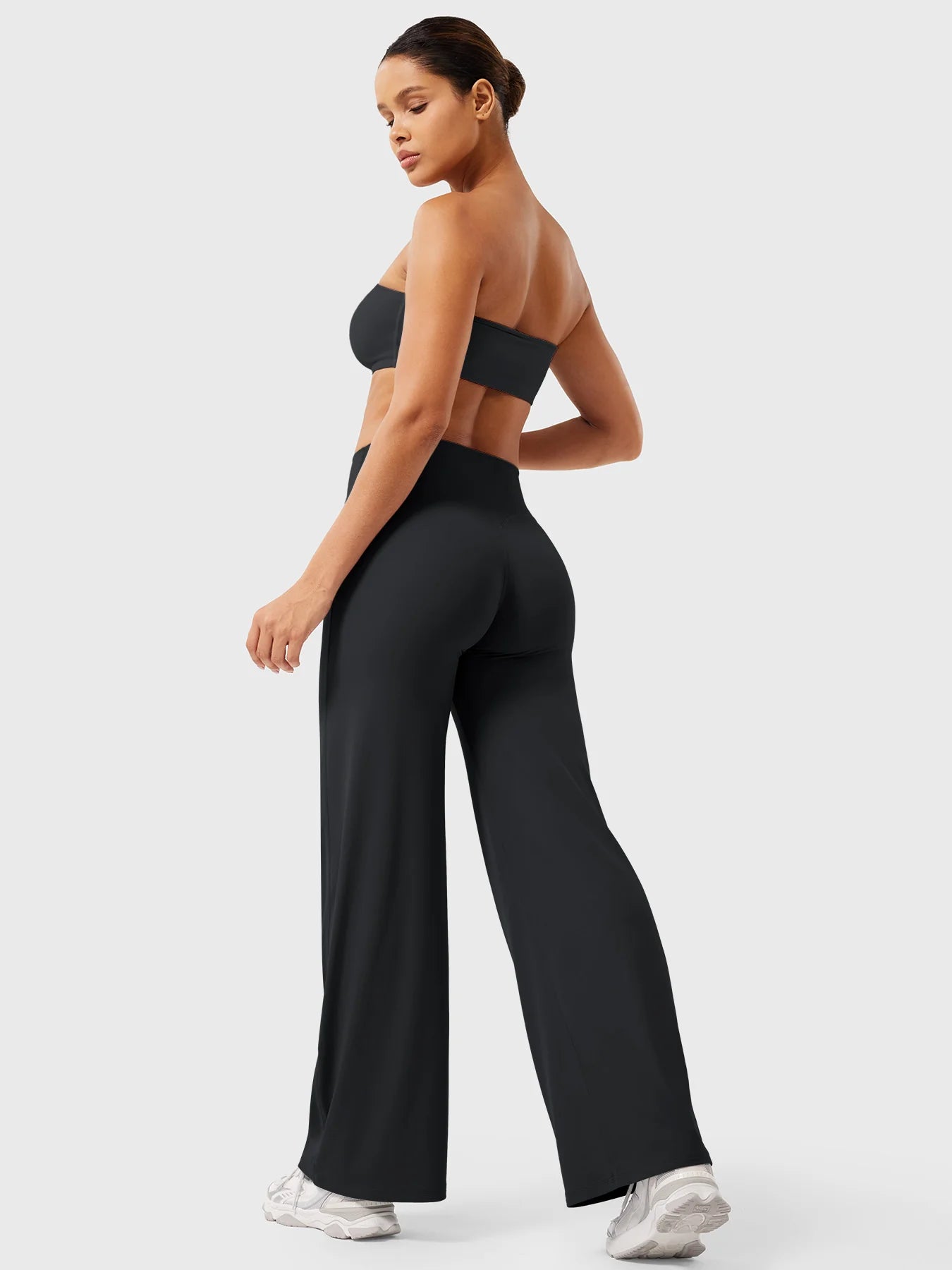 Legging taille haute, coupe droite, 80 cm